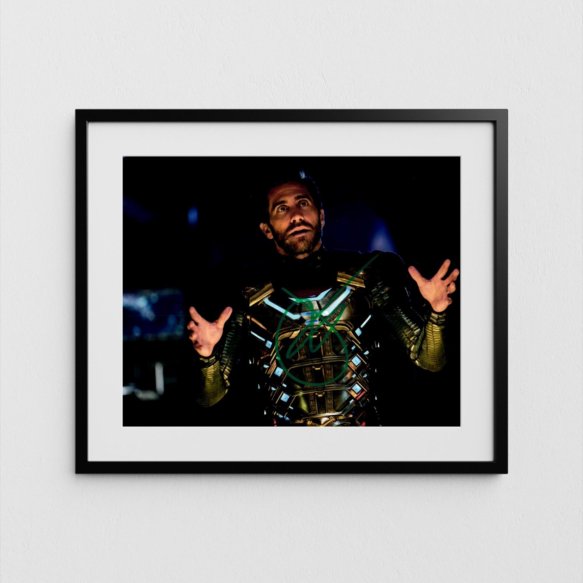 Jake Gyllenhaal Autograph Spider-man Signed Poster Far From Home