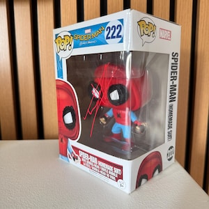 Spiderman Funko Pop Signed by Tom Holland - Etsy