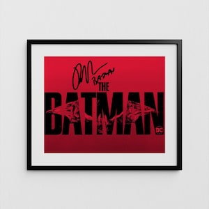 Robert Pattinson Autograph Signed Poster Authentic Signature with COA