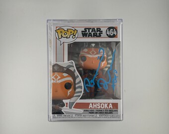 Ahsoka Autographed Funko Pop | Star Wars Collectible | Rosario Dawson Signed | Signature with COA