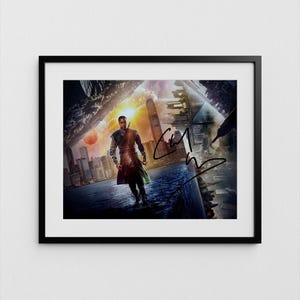 Chiwetel Ejiofor Autograph Doctor Strange Signed Poster Authentic Signature with COA