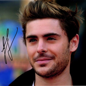 Zac Efron Autograph | High School Musical | 17 Again | Signed Photo  | Signature with COA