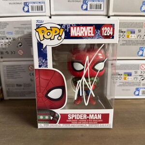 Spiderman Funko Pop Signed by Tom Holland - Etsy