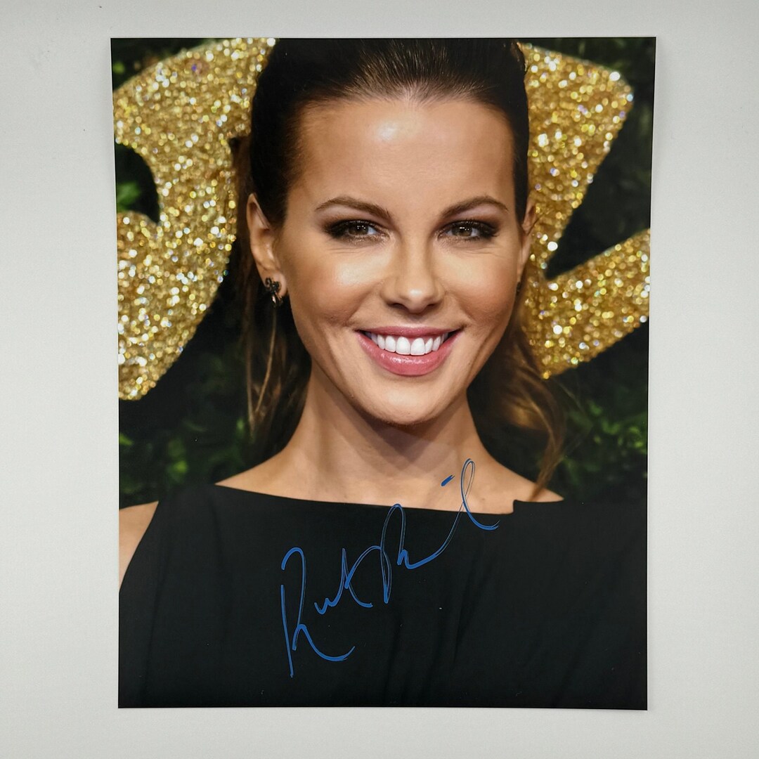 Kate Beckinsale Autograph Authentic Signed Photo Signature With COA Etsy