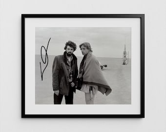 George Lucas Autograph Star Wars Director Signed Poster Authentic Signature with COA