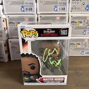 Chiwetel Ejiofor Signed Funko Pop Doctor Strange Autograph Master Mordo Signature with COA