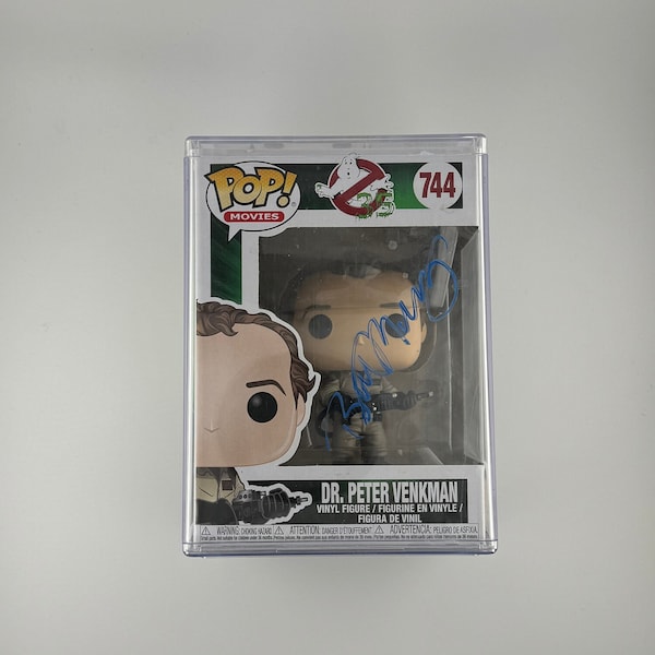 Peter Venkman Autographed Funko Pop | Ghostbusters | Bill Murray | Signature with COA