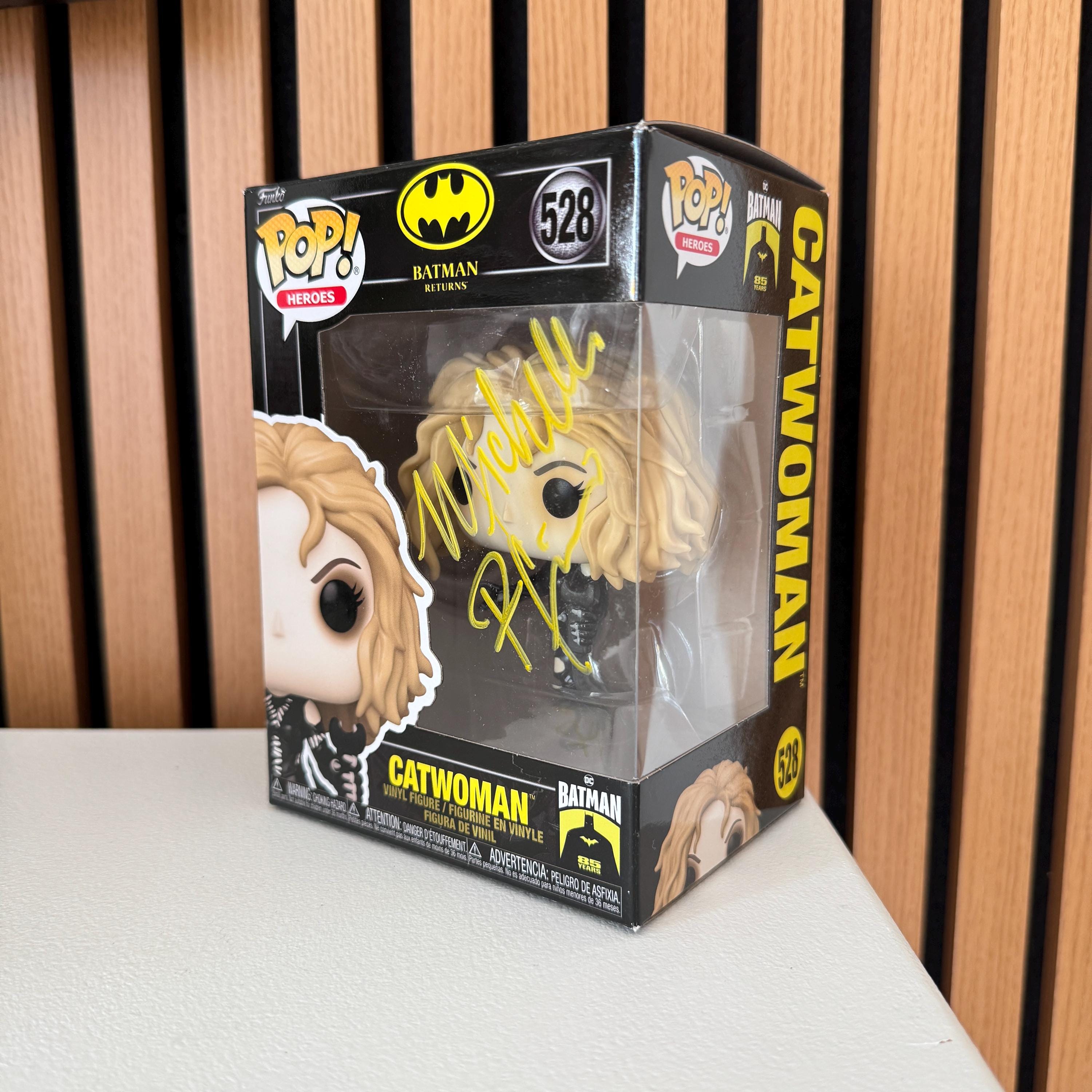 Celebrity Authentics Michelle Pfeiffer Catwoman Funko Pop DC