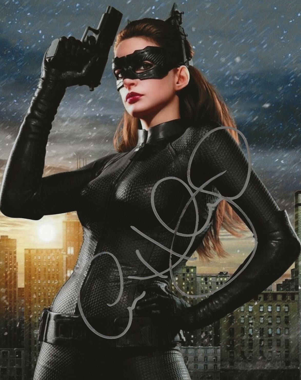 Anne Hathaway Catwoman Costume Replica