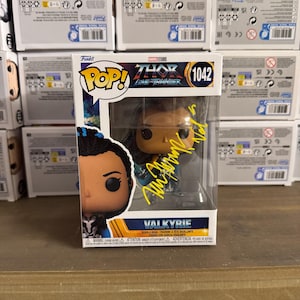 Tessa Thompson Signed Funko Pop Thor Autograph Valkyrie Signature with COA