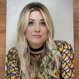 Kaley Cuoco Autograph Signed Photo Signature with COA