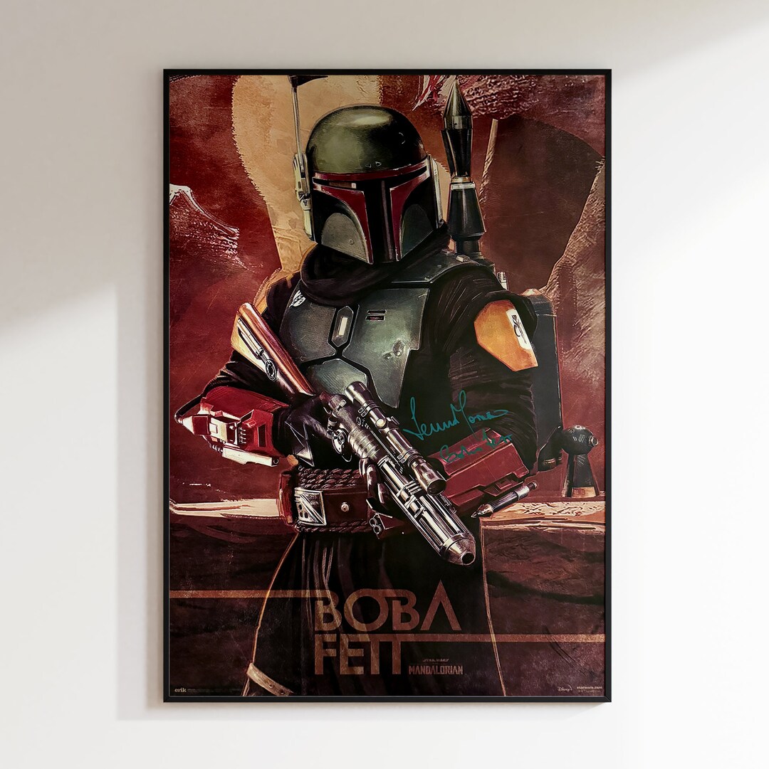 Autographe De Temuera Morrison (Boba Fett - Star Wars) – Photo Signée, Neuve Avec Envoi Inclus
