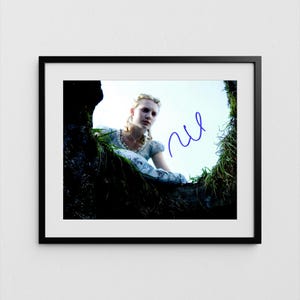 Mia Wasikowska Autograph Alice in Wonderland Signed Poster Authentic Signature with COA
