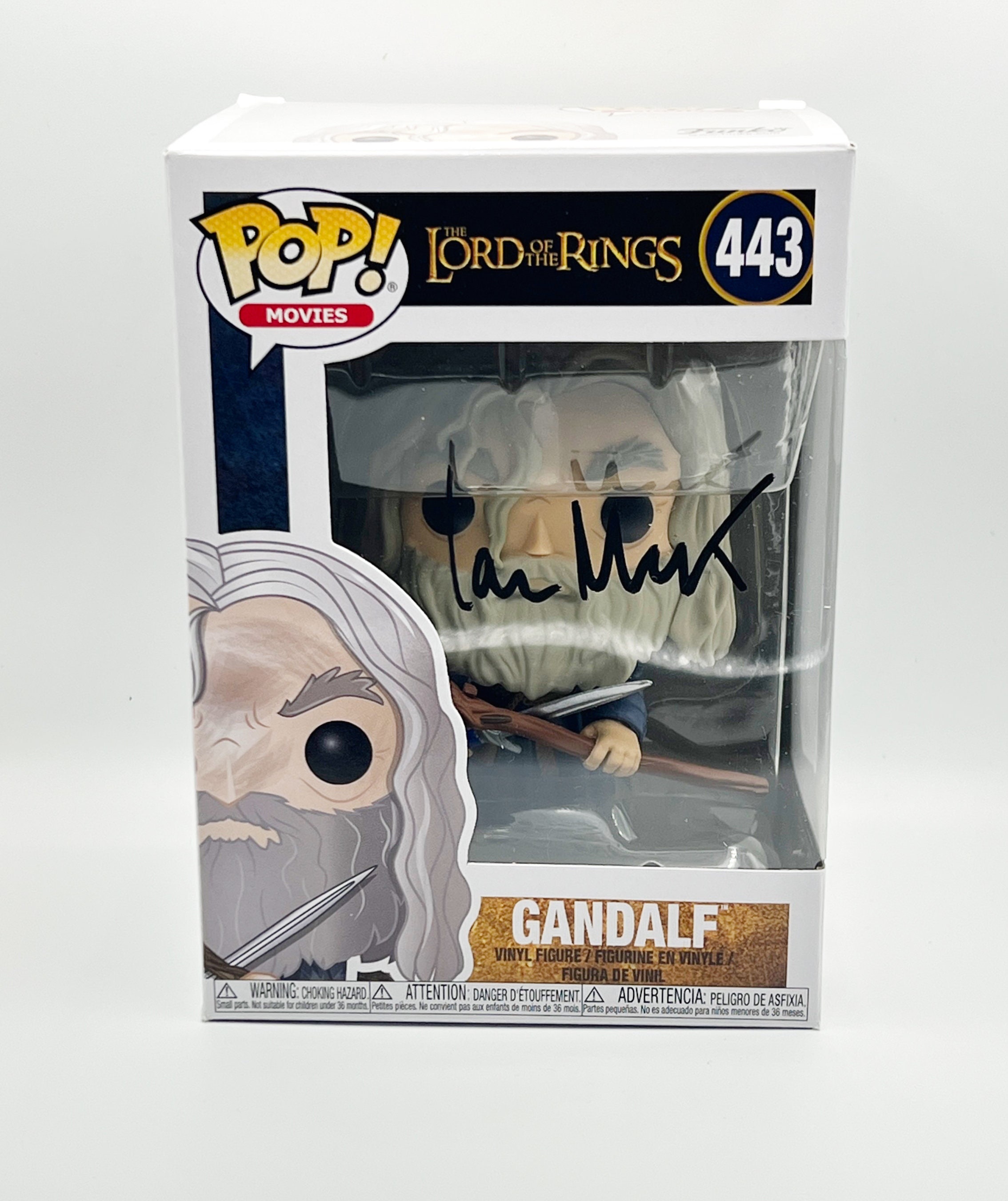 Ian McKellen Today Gandalf Funko POP! #443 (Facsimile Signed