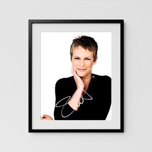 Jamie Lee Curtis Autograph Halloween Signed Poster Authentic Signature with COA