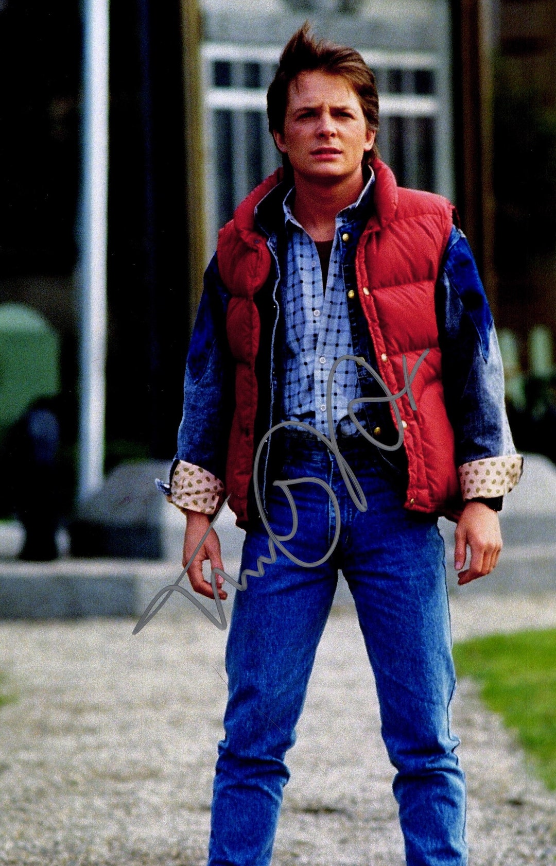 Michael J. Fox Autograph 8x12 Signed Photo Signature With COA Etsy