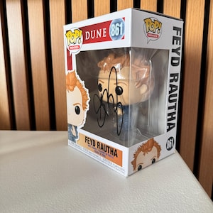 Sting Signed Funko Pop Dune Autograph Feyd Rautha Signature with COA