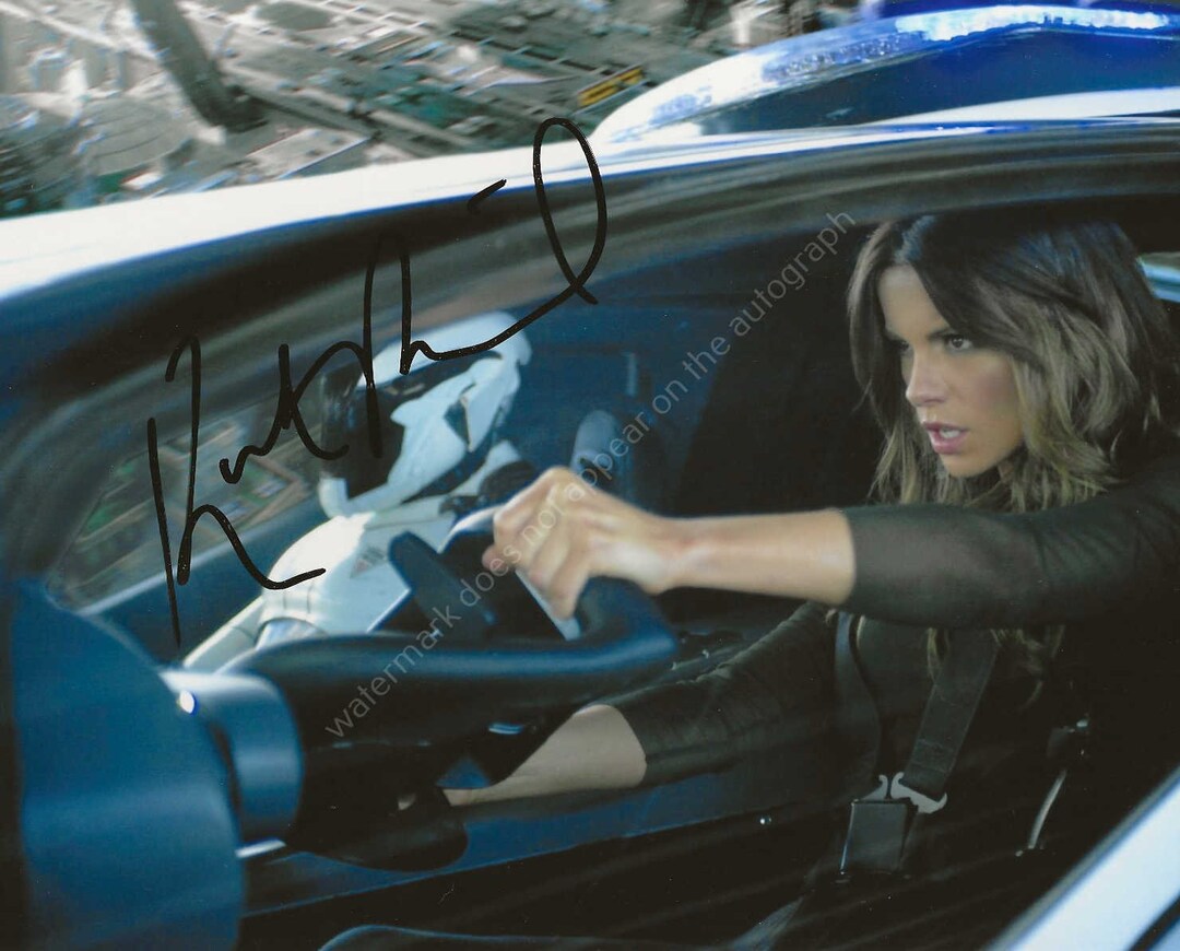 KATE BECKINSALE Autograph Signed Photo Signature With COA Etsy
