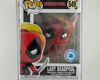 Lady Deadpool Pandapool Autographed Funko Pop | Ryan Reynolds Signed | Signature with COA
