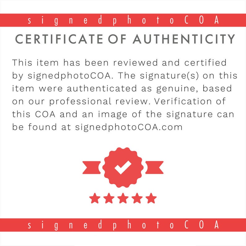 RHONA MITRA Autograph Signed Photo Signature with COA image 2