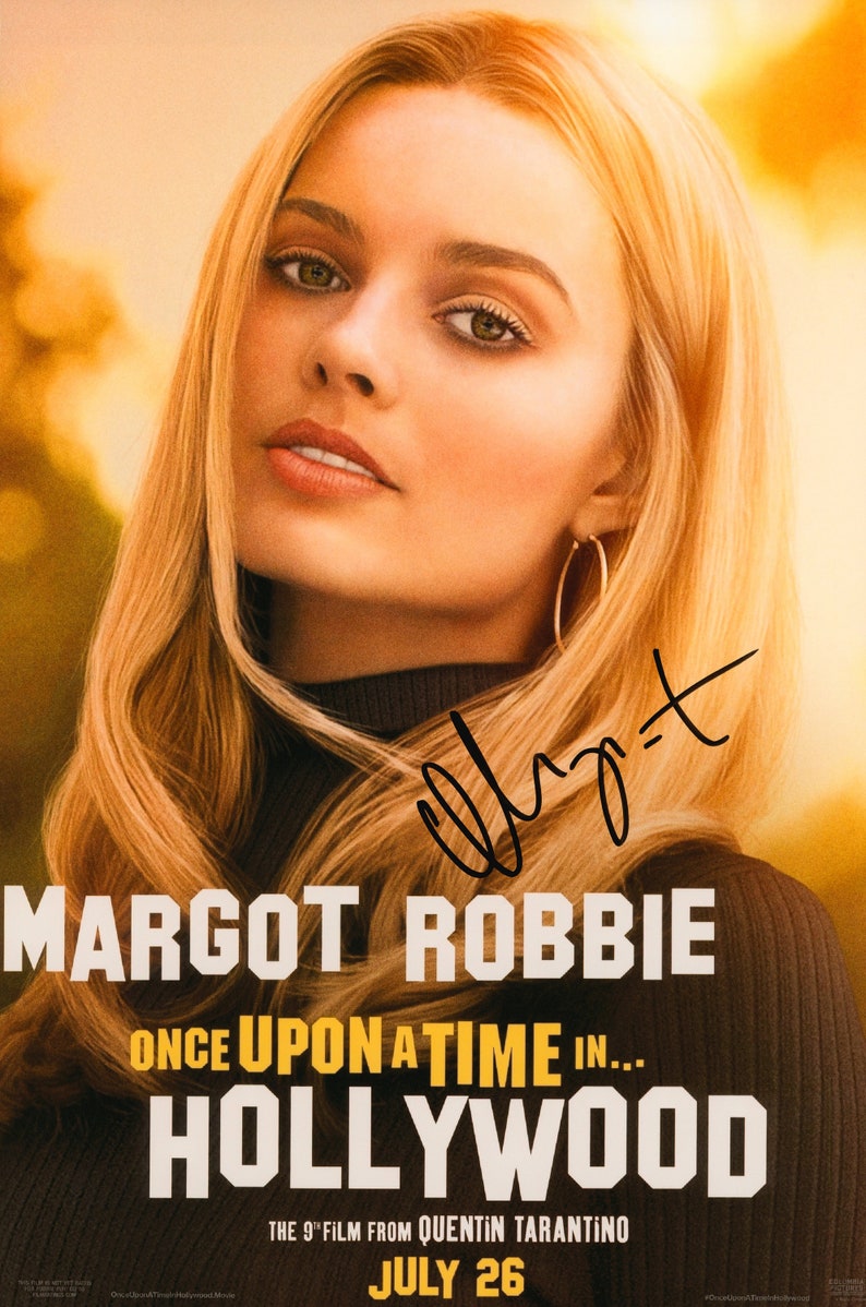 Margot Robbie Wolf Of Wall Street Poster