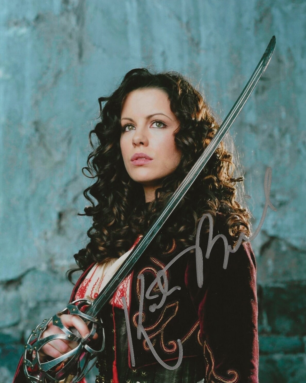 Kate Beckinsale Autograph Van Helsing Signed Photo Signature Etsy