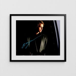 Hayden Christensen Autograph: Darth Vader Star Wars Signed Poster (COA Included)