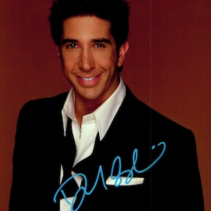David Schwimmer Autograph | Friends Signed Photo | Signature with COA