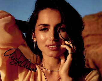 Ana de Armas Autograph | James Bond | Knock Knock | Blade Runner | Signed Photo  | Signature with COA
