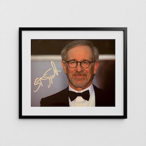 Steven Spielberg Autograph Jaws Signed Poster Authentic Director Signature with COA