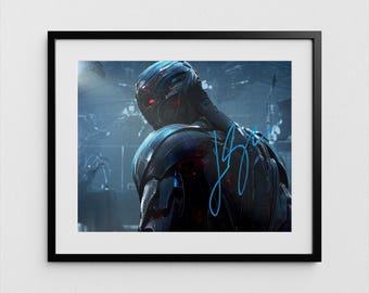 James Spader Autograph Signed Avengers Age of Ultron Poster Authentic Signature with COA