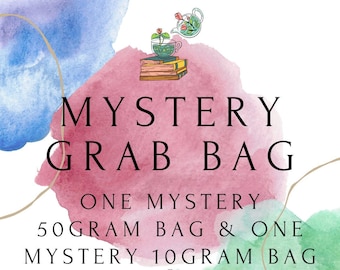 Mystery Grab Bag |  One 30g/50g Loose Leaf & One 10g Loose Leaf | Bookish Tea | Loose Leaf Tea | Colour Changing | Mystery Gift | Gift Idea