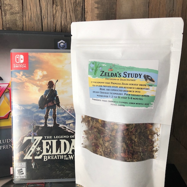 Zelda's Study | 30g of Herbal Tea | The Legend Of Zelda / Breath of the Wild Inspired