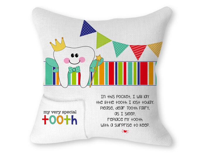 Tooth Fairy Pillow - Bright