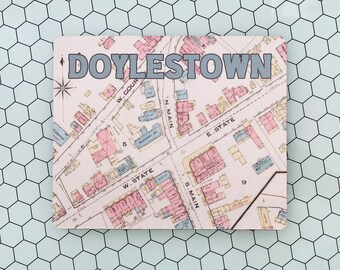 Doylestown mouse pad, optional coaster.