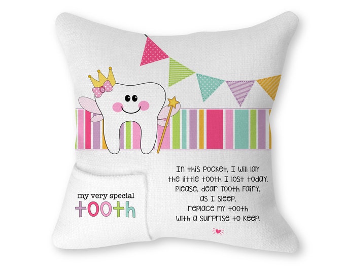 Tooth Fairy Pillow - Pastel