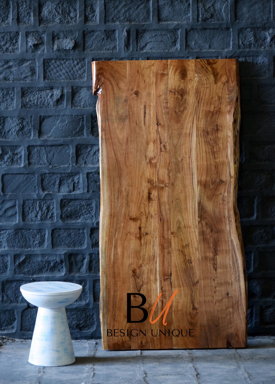 Acacia Wood Live Edge Dining Table Top, Acacia Wood Coffee Table Top