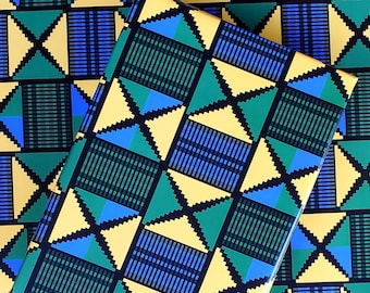Kente- African Print- Wrapping Paper-Gift Wrap-Presents-Gifts-Ethnic Print-Black History-Holiday-Black Culture- African American-Melanin