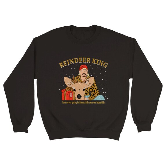 Tiger king christmas sweater hotsell
