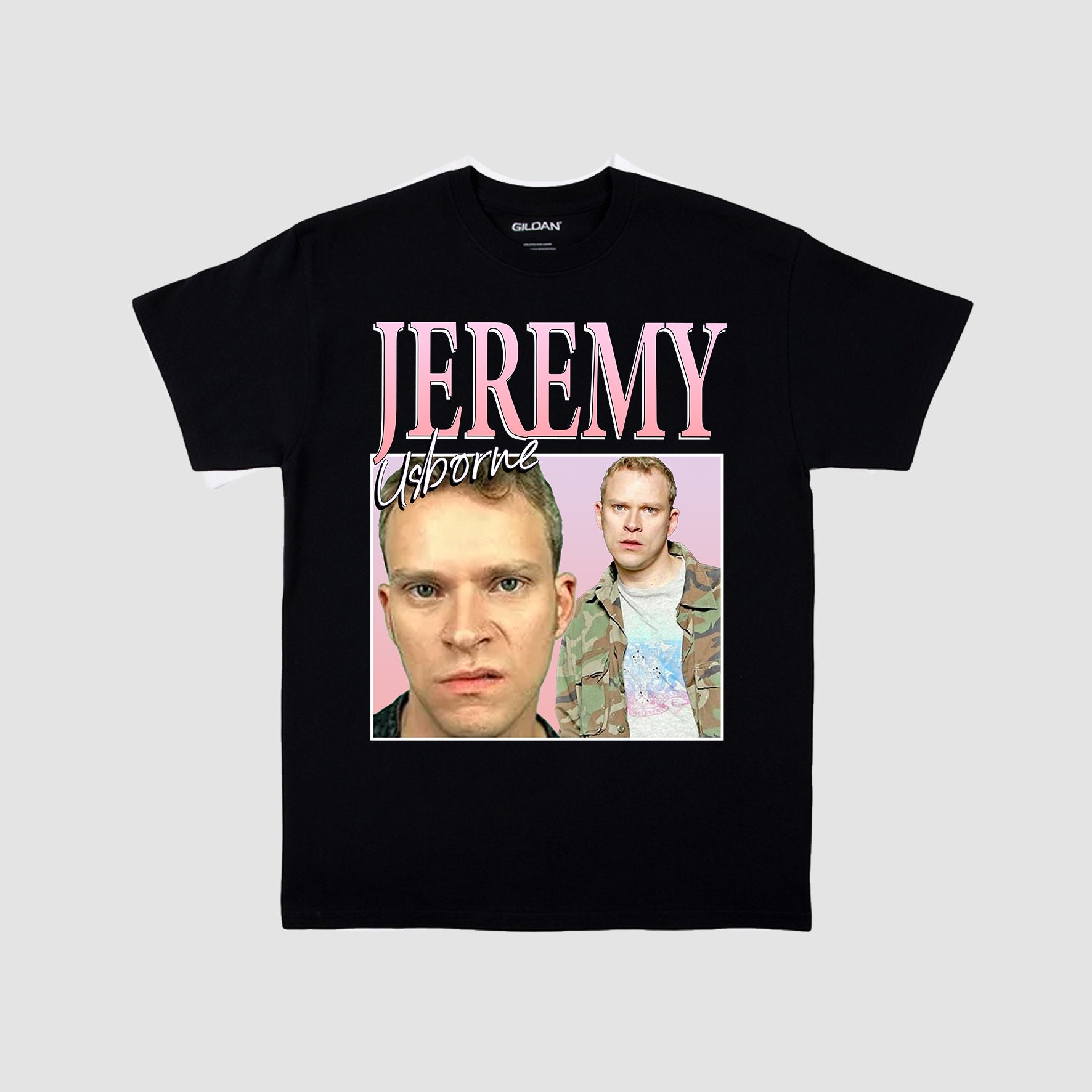 Jez From Peep Show Jeremy Homage T Shirt, Men Women Unisex T-Shirts, Birthday Present Idea, Graphic Meme Shirt Classic T-Shirt