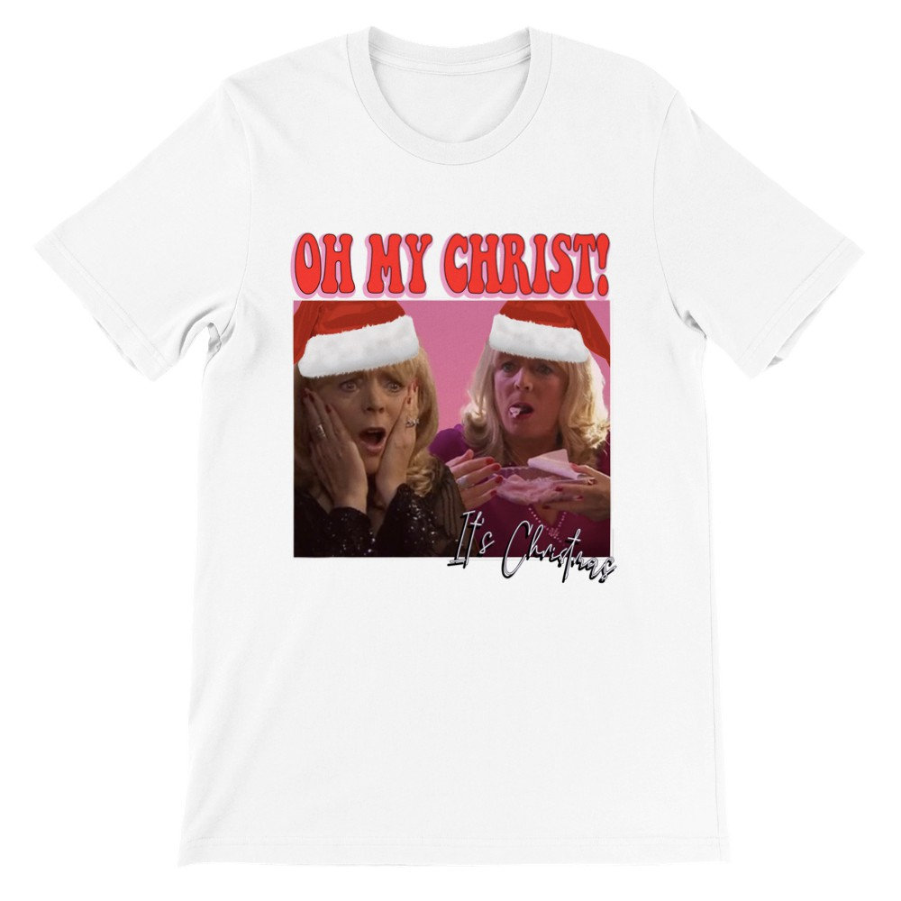 Discover oh my christ xmas T-shirt christmas tee homage tee bootleg tshirts