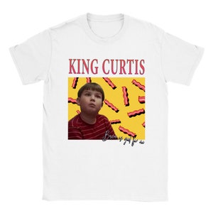 King Curtis homage tshirt wife swap tv show fan art meme top Classic Unisex Crewneck T-shirt