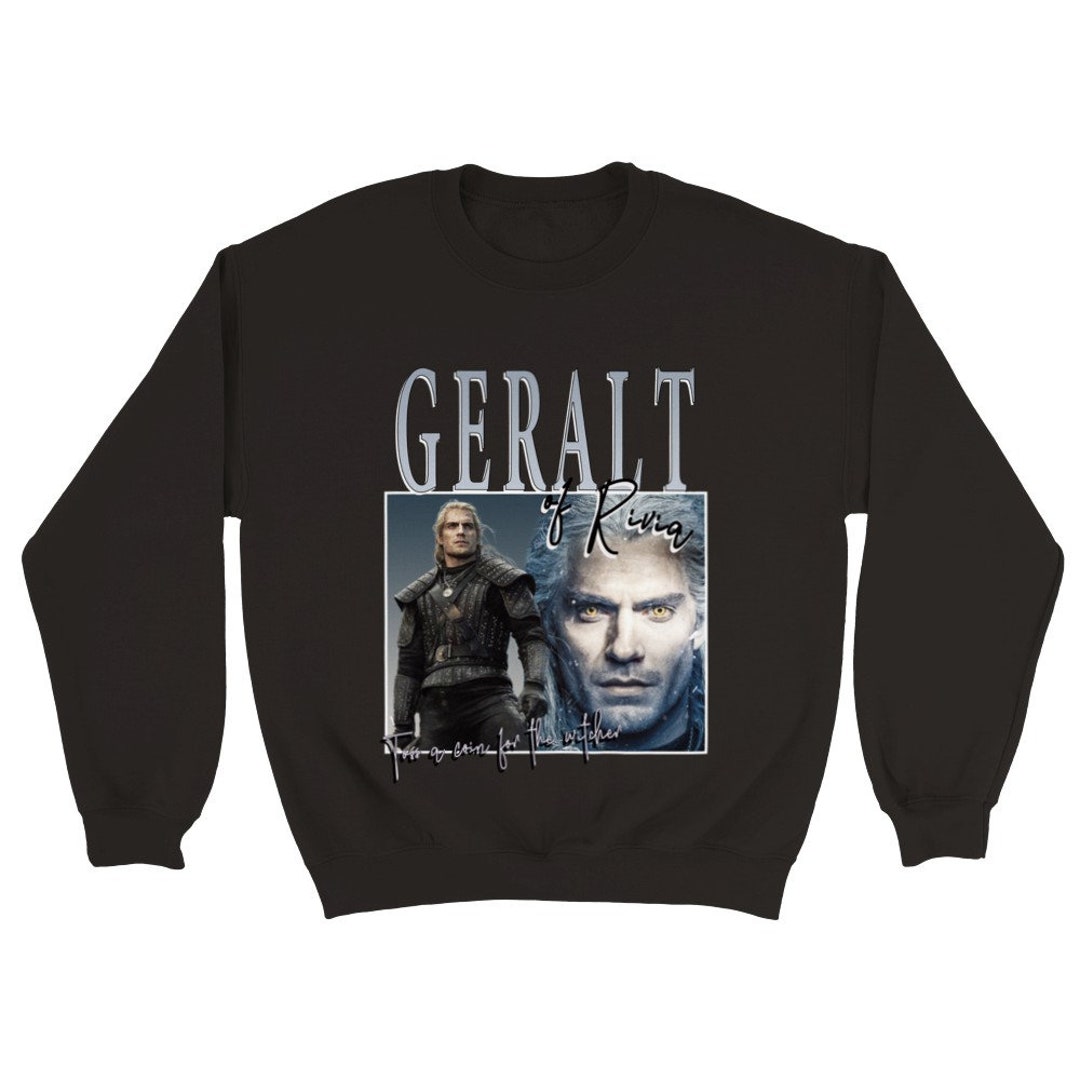 The Witcher Sweatshirt Geralt of Rivia Homage Jumper Bootleg