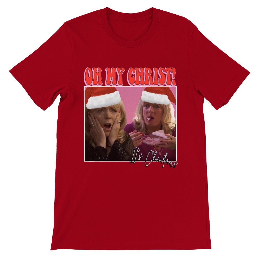 Discover oh my christ xmas T-shirt christmas tee homage tee bootleg tshirts