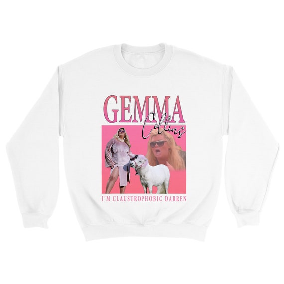 Gemma Collins Vintage Sweater the Only Way is Essex Celebrity Diva Unisex Jumper Homage Shirt Vintage 80 s Gift Unisex Crewneck Sweatshirt Etsy UK