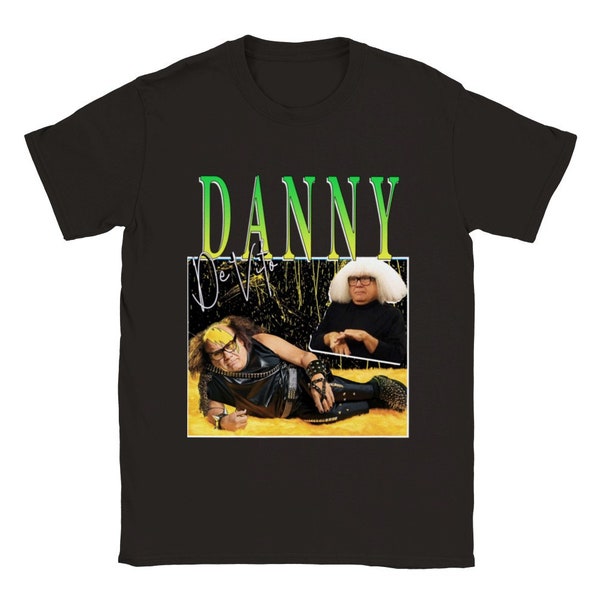 Danny DeVito Homage T-Shirt Tee Top US Movie Director Film Icon Retro 80er 90er Vintage Lustiges Geschenk Always Sunny