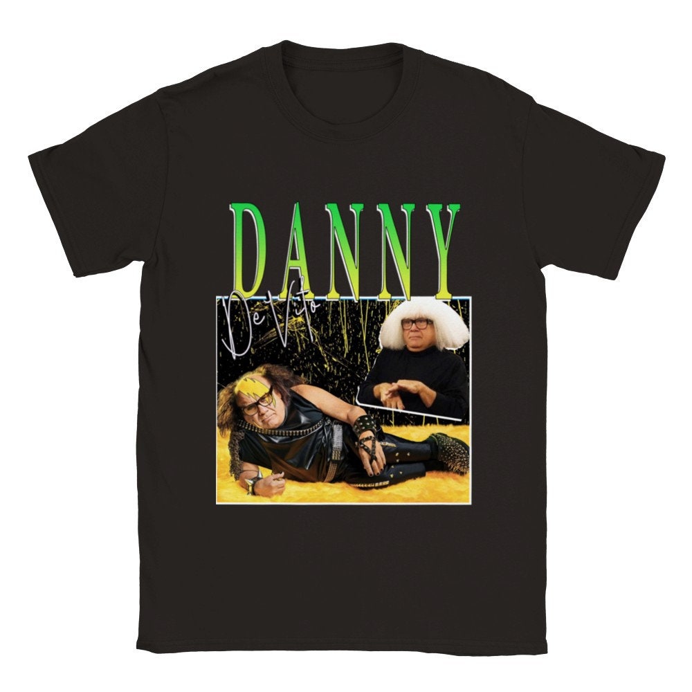 Danny Devito Homage T-Shirt Tee Top Us Movie Director Film Icon Retro 80’s 90’s Vintage Funny Gift Always Sunny