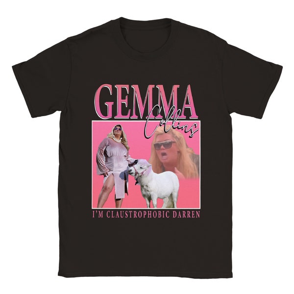 Gemma Collins Vintage Shirt The Only Way Is Essex Celebrity Diva Unisex Shirt Homage Shirt Vintage 80er Jahre Geschenk Classic Unisex Crewneck T-shirt