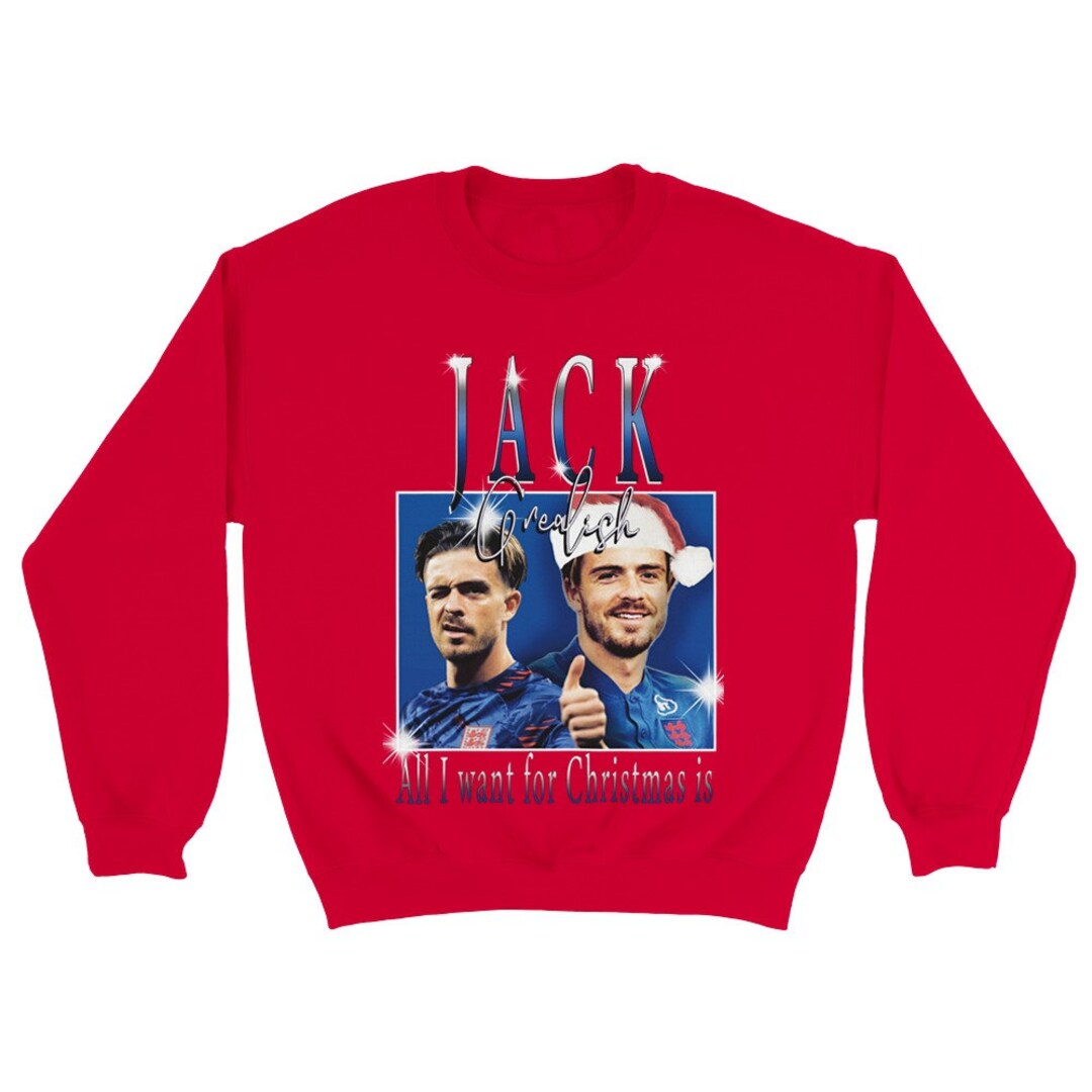 Jack Grealish Funny Christmas Jumper Etsy
