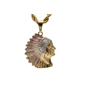 Apache Indian Necklace 24K Gold Filled